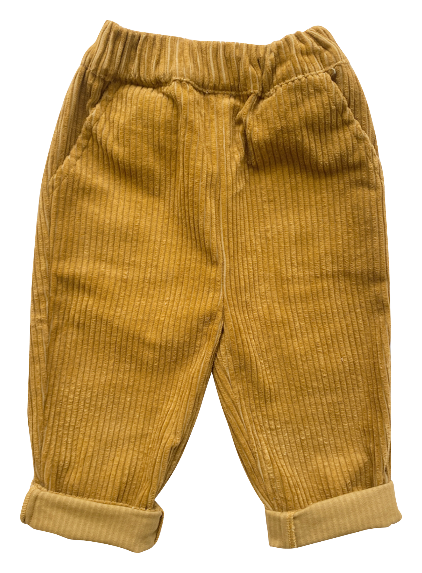 RAJA - Pantalon en velours de coton côtelé | Marron