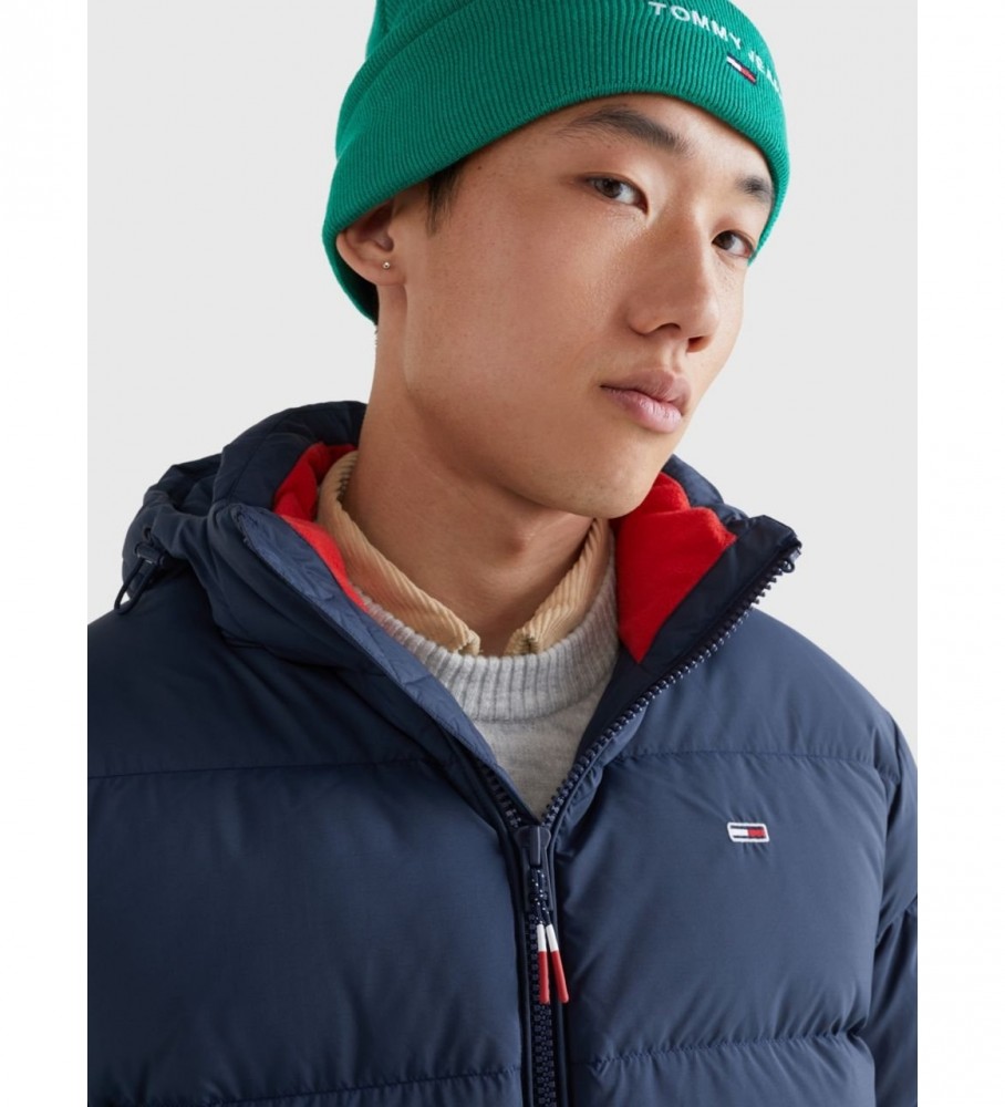 Casaco acolchoado essencial Tommy Jeans, azul-marinho