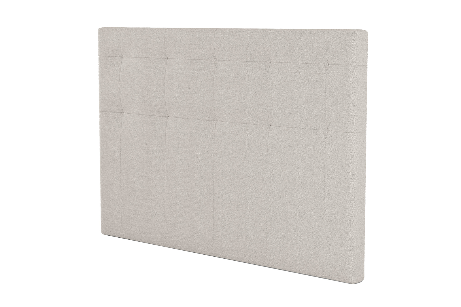 Virgo Decor sengegavl 150 cm bredde i tekstil 181 beige