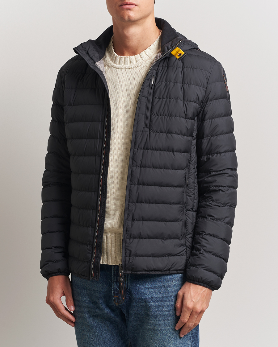 Parajumpers Last Minute Super Lightweight Hooded Jacket Black