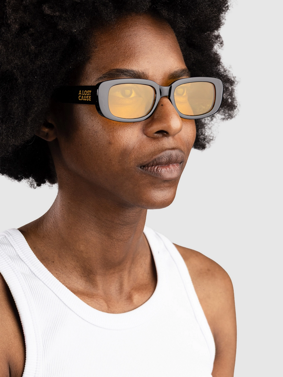 A Lost Cause Hype Black Sunglasses black