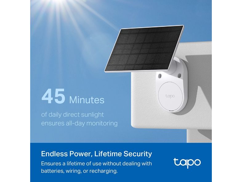 TP-Link Netzwerkkamera Tapo C410 inkl. Solarpanel Tapo A201 Solarbetriebenes Sicherheitskamera-Kit