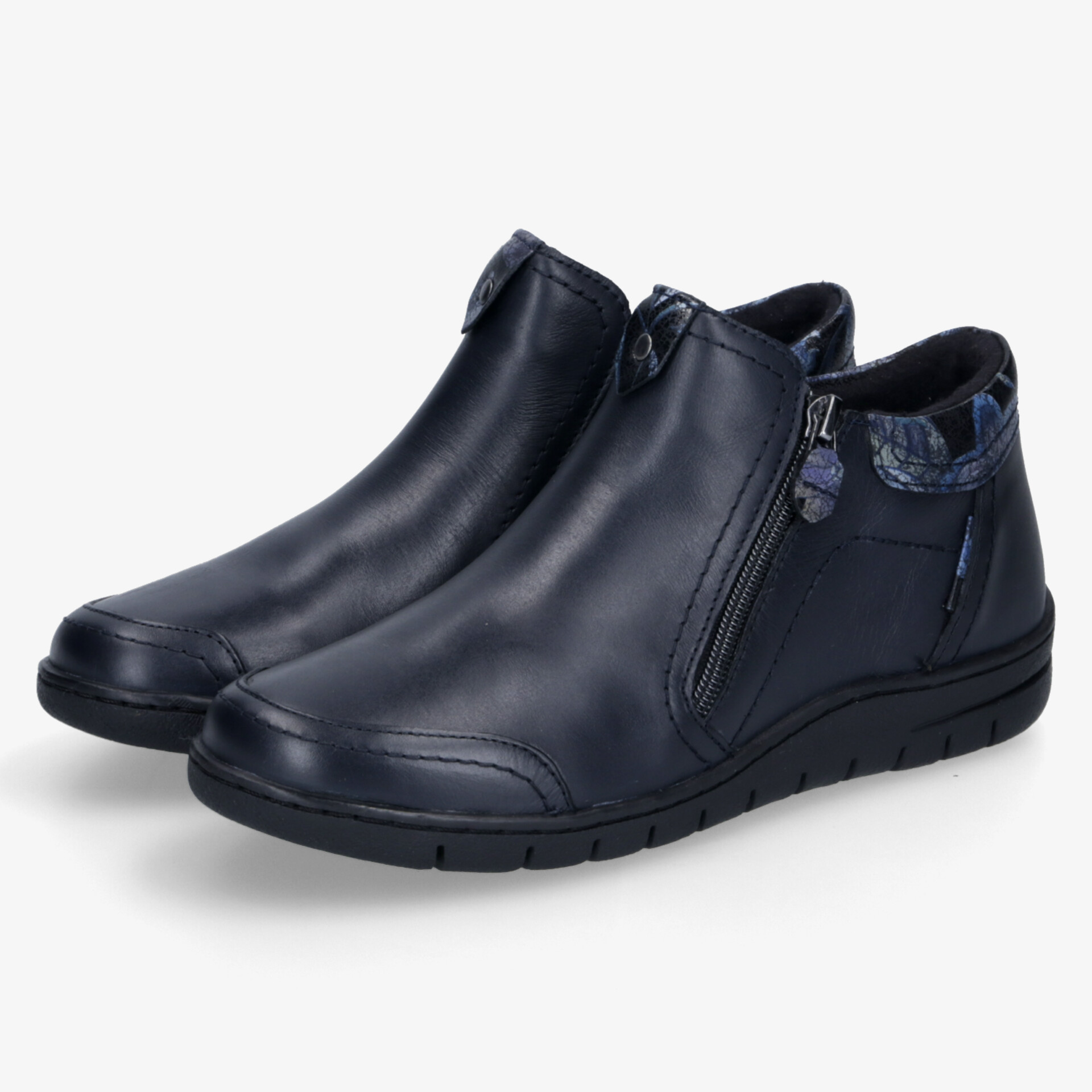 COMFINO Damen Stiefeletten blau