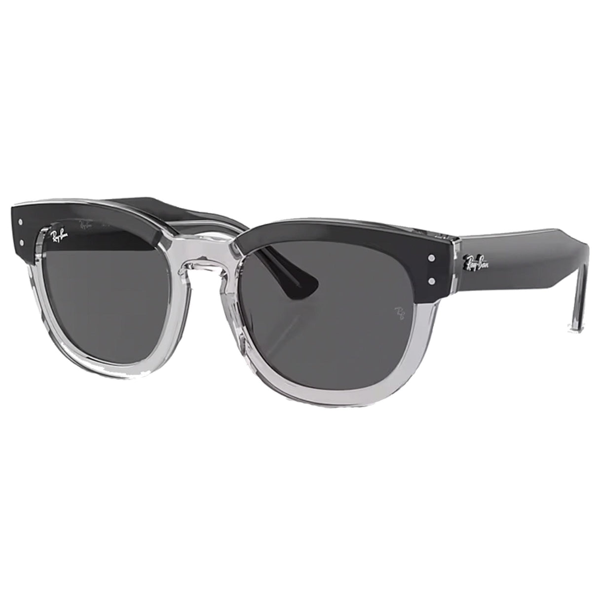 Ray-Ban<br>Mega Hawkeye Dark Gray On Transparent Gray