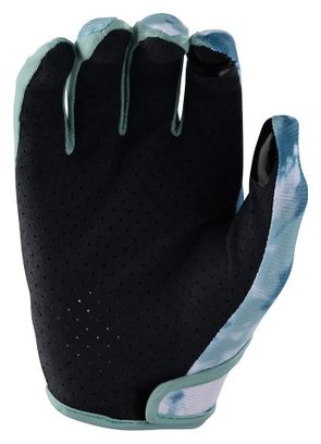 Gants Troy Lee Designs Flowline Plot Bleu Haze
