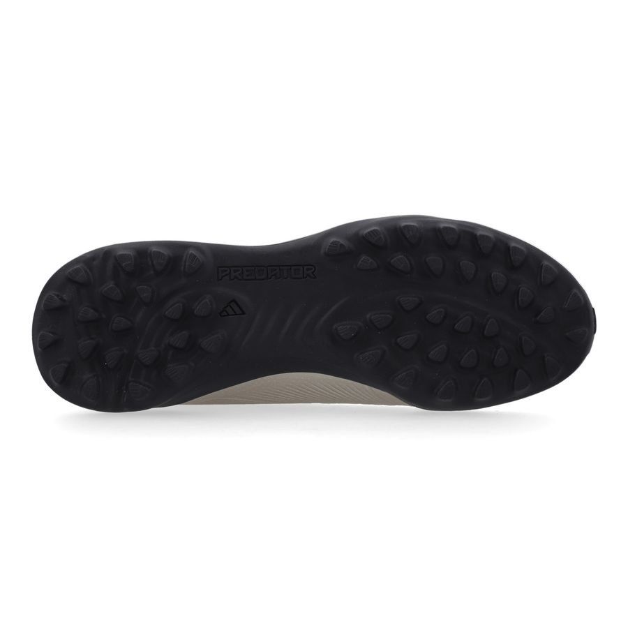 adidas Predator League Laceless TF Vivid Horizon - Argenté/Aurora Black/Turbo Enfant