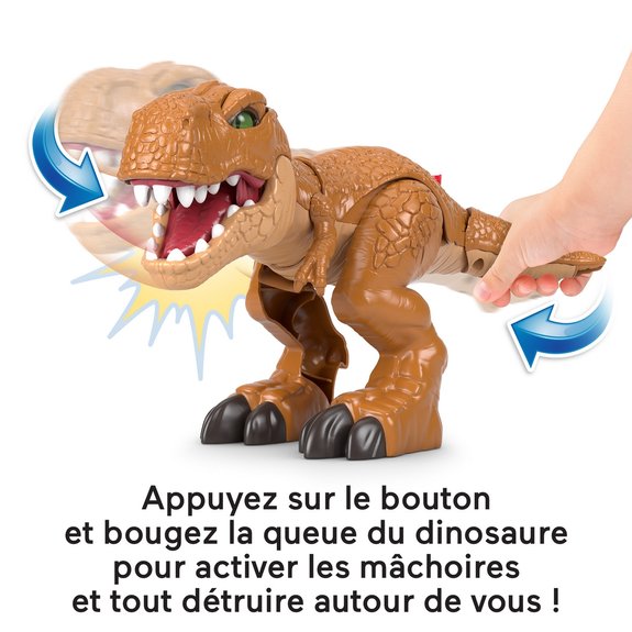 T-Rex Attaque Saccageur Jurassic World Imaginext