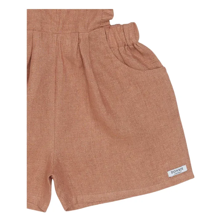 Donsje Combishort Bou en Lin | Vieux Rose