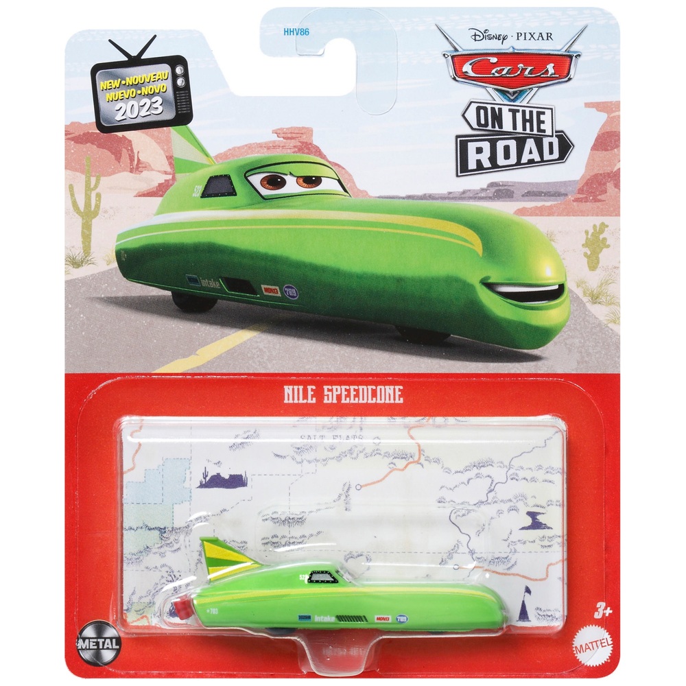 und Pixar Cars 1:55 Maßstab Die-Cast Mile Speedcone Figur