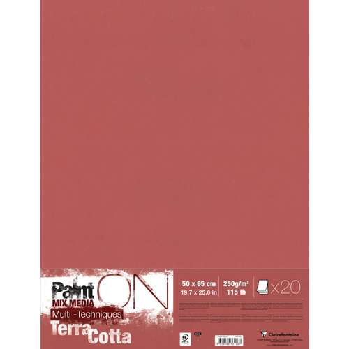 Clairefontaine Paint ON Terrakotta