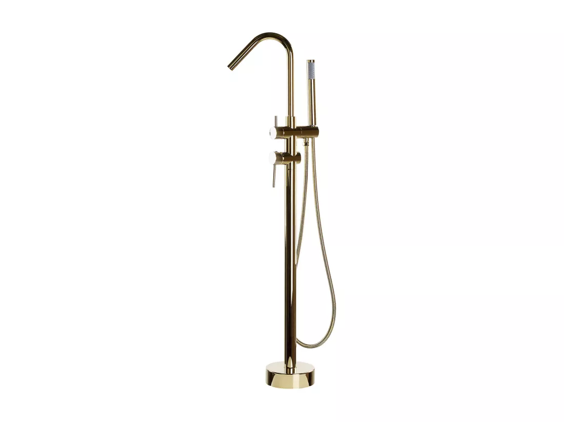 Robinet de baignoire autoportante VICTORIA Doré