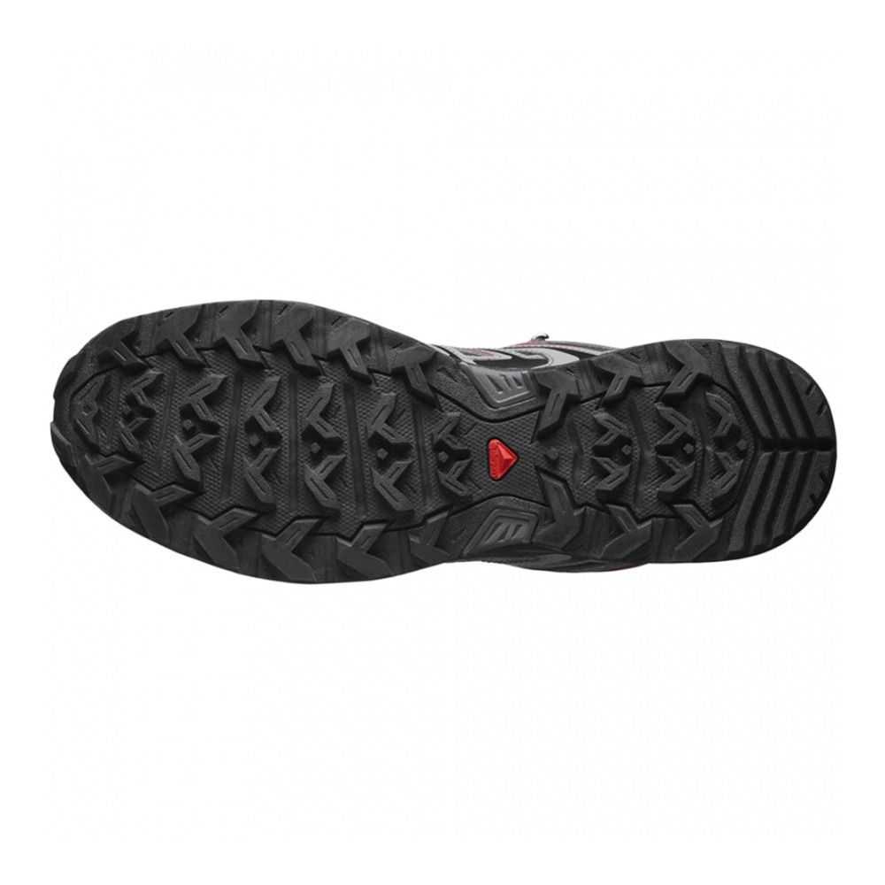 Salomon X ULTRA PIONEER GTX - Chaussures randonné Homme peat/quiet shade/biking red