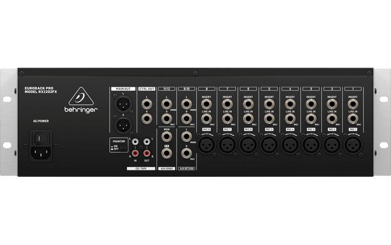 Mischpult RX1202FX V2<br>12-Kanal Line-Mixer