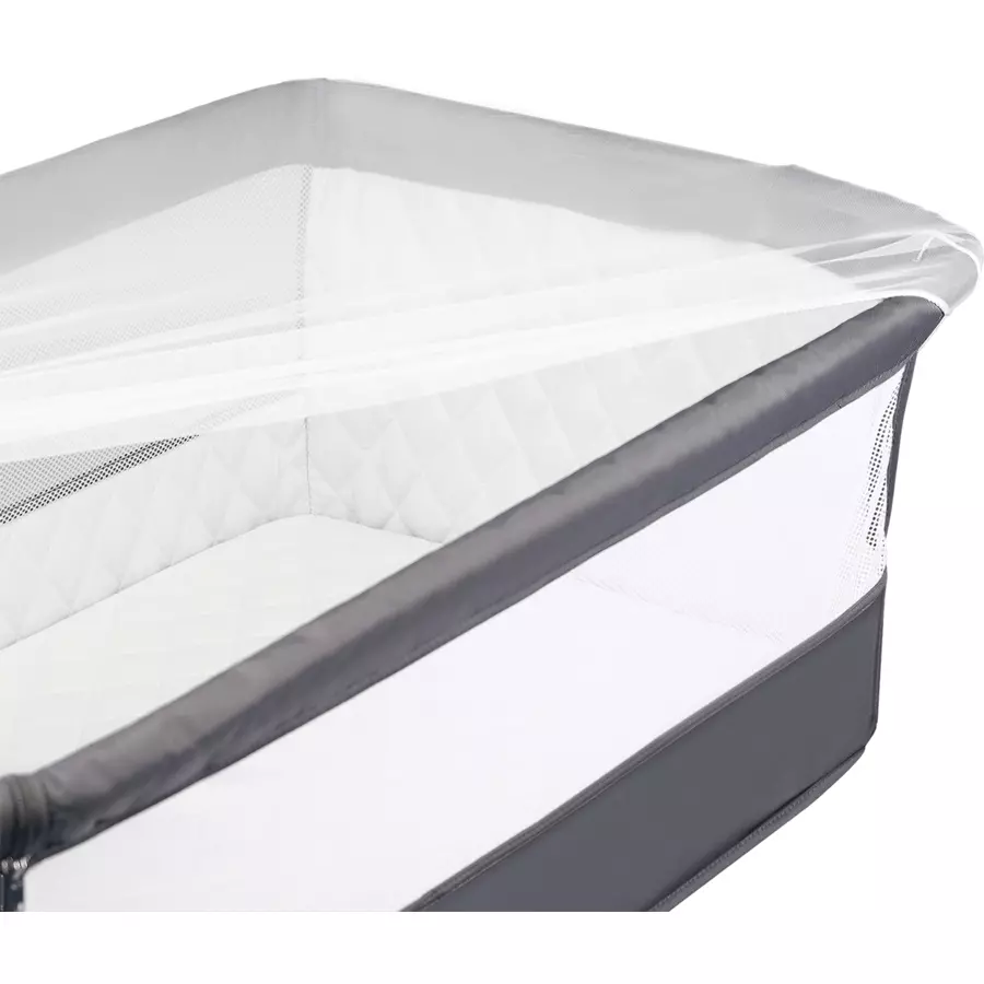 lionelo Beistellbett Theo Dark Grey