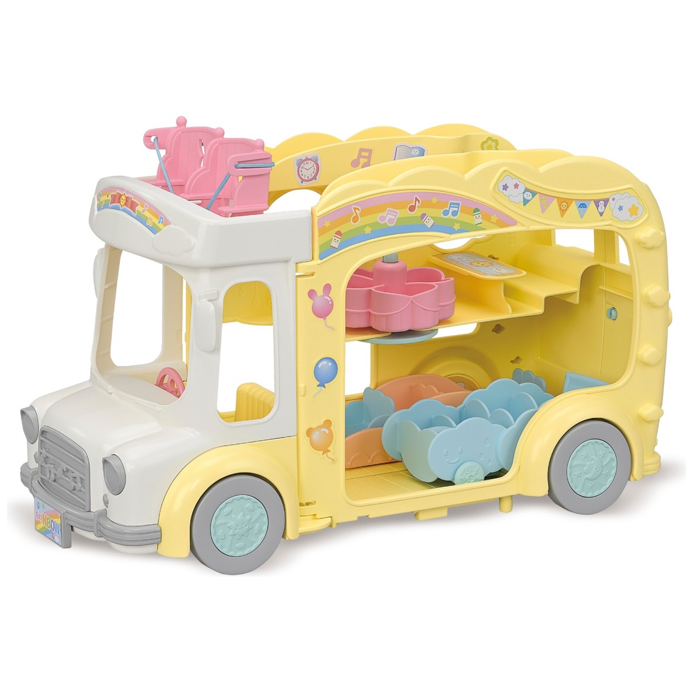 Sylvanian Families Regenbogen-Spaß-Kinderbus-Spielset