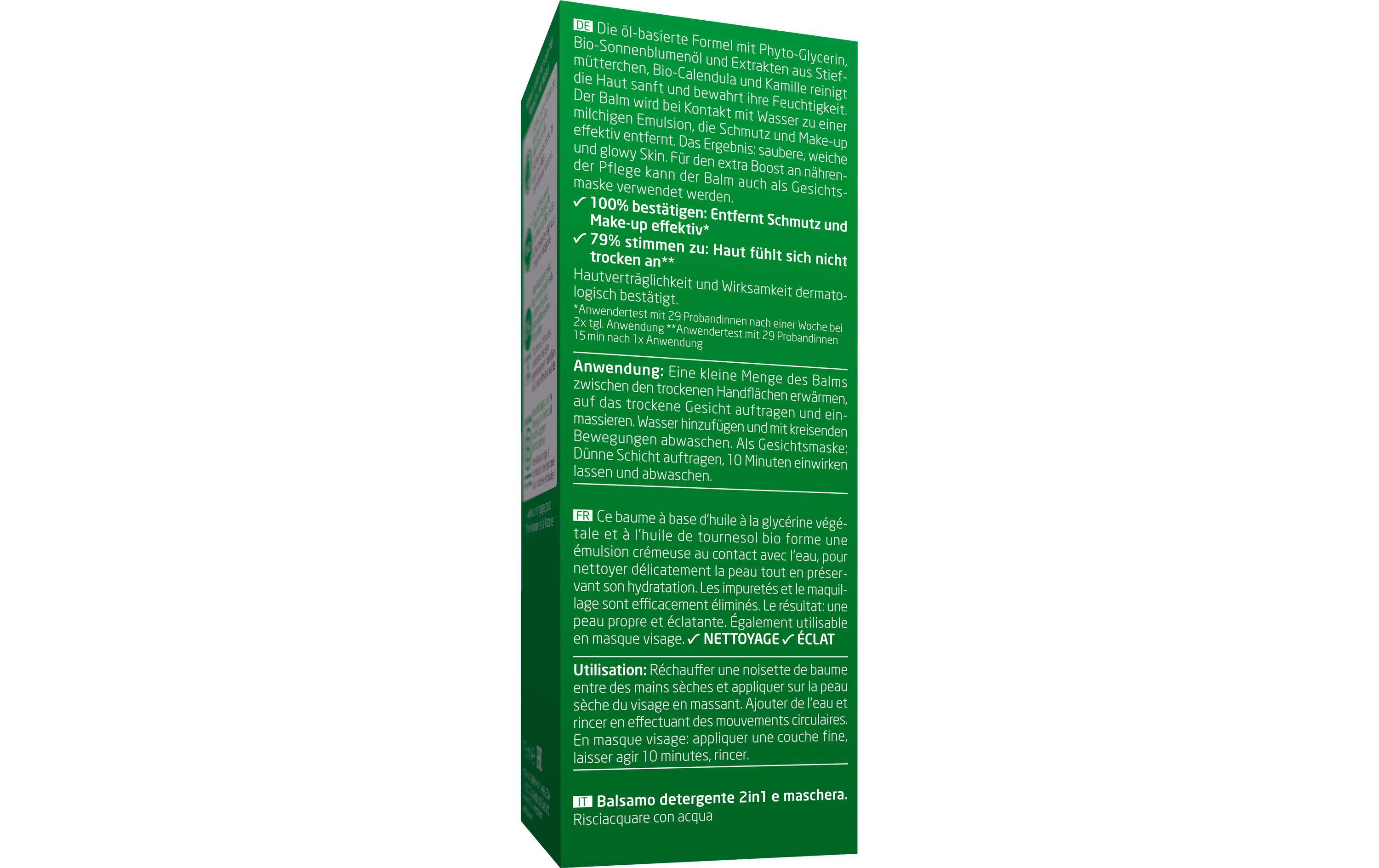 Skin Food 2in1 Cleansing 75 ml 1 StückNatürliche Gesichtspflege