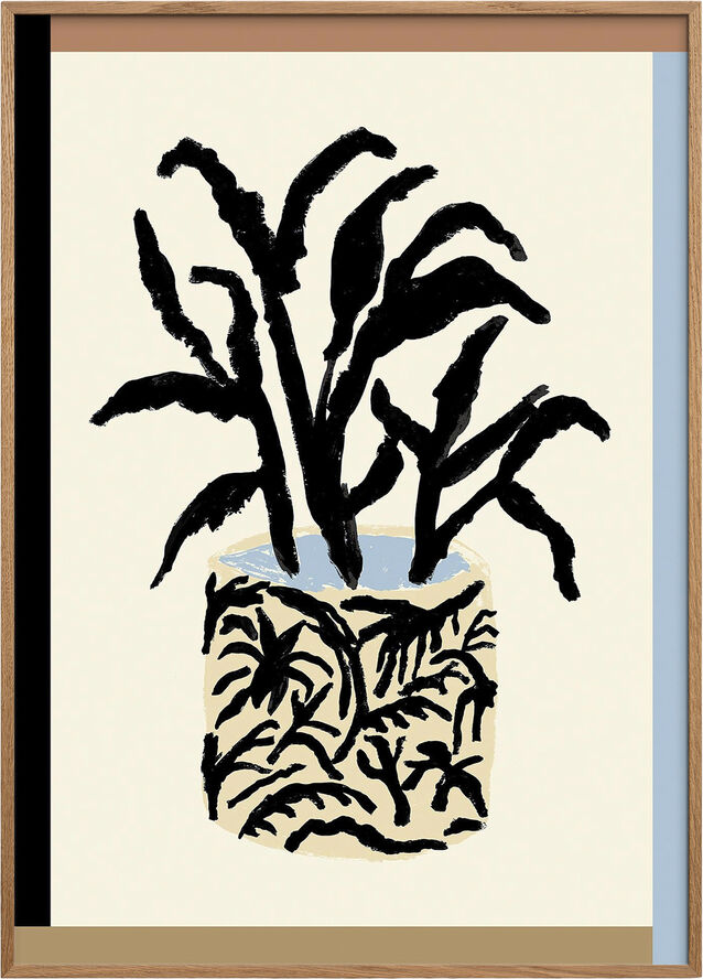 Poster & Frame Botanical Plant Flerfarvet