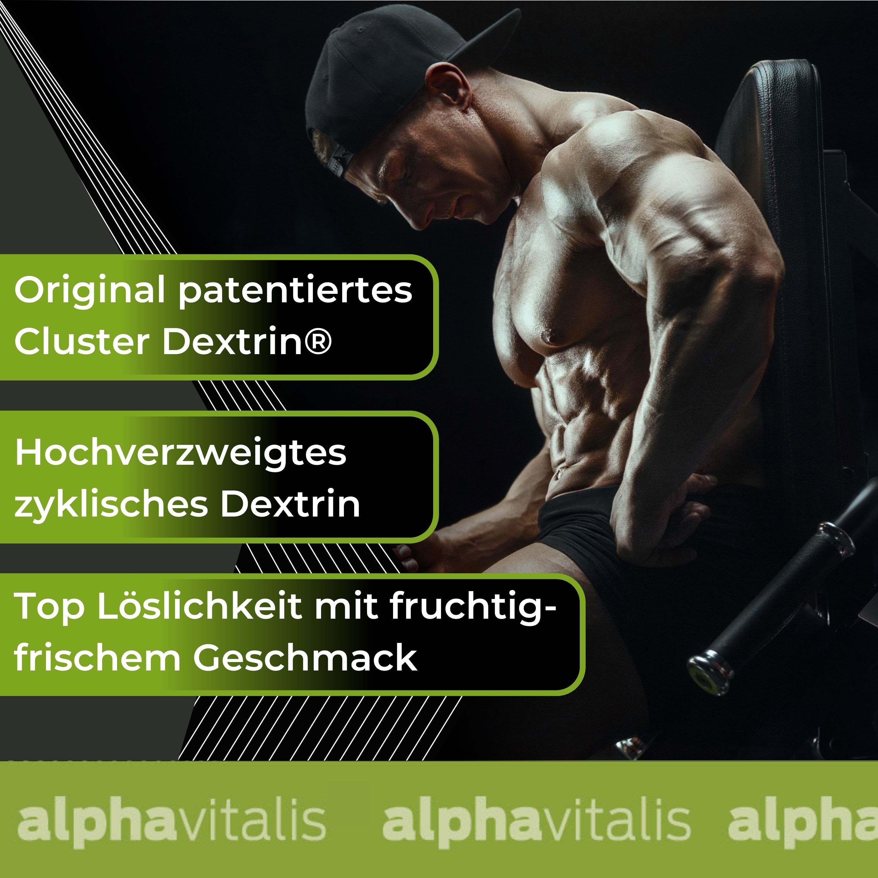 Alphavitalis® Pure Intra Workout Shake -  Cluster Dextrin® & essentielle Aminosäuren