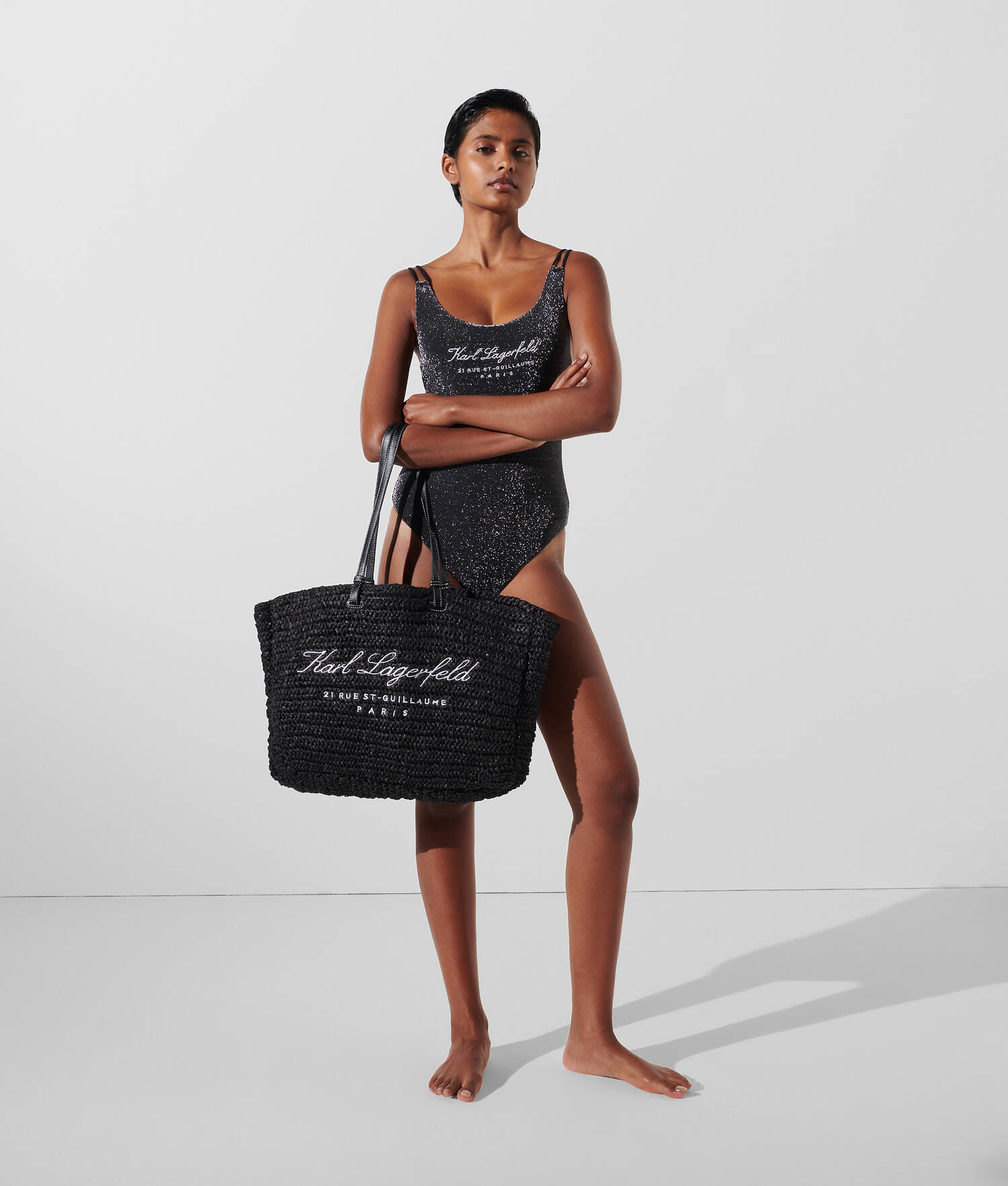 MAILLOT DE BAIN EN LUREX HOTEL KARL