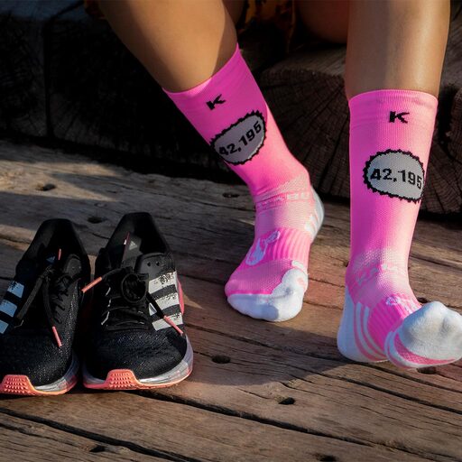 Calcetines Soy Maratón De Running (1 Hilo)