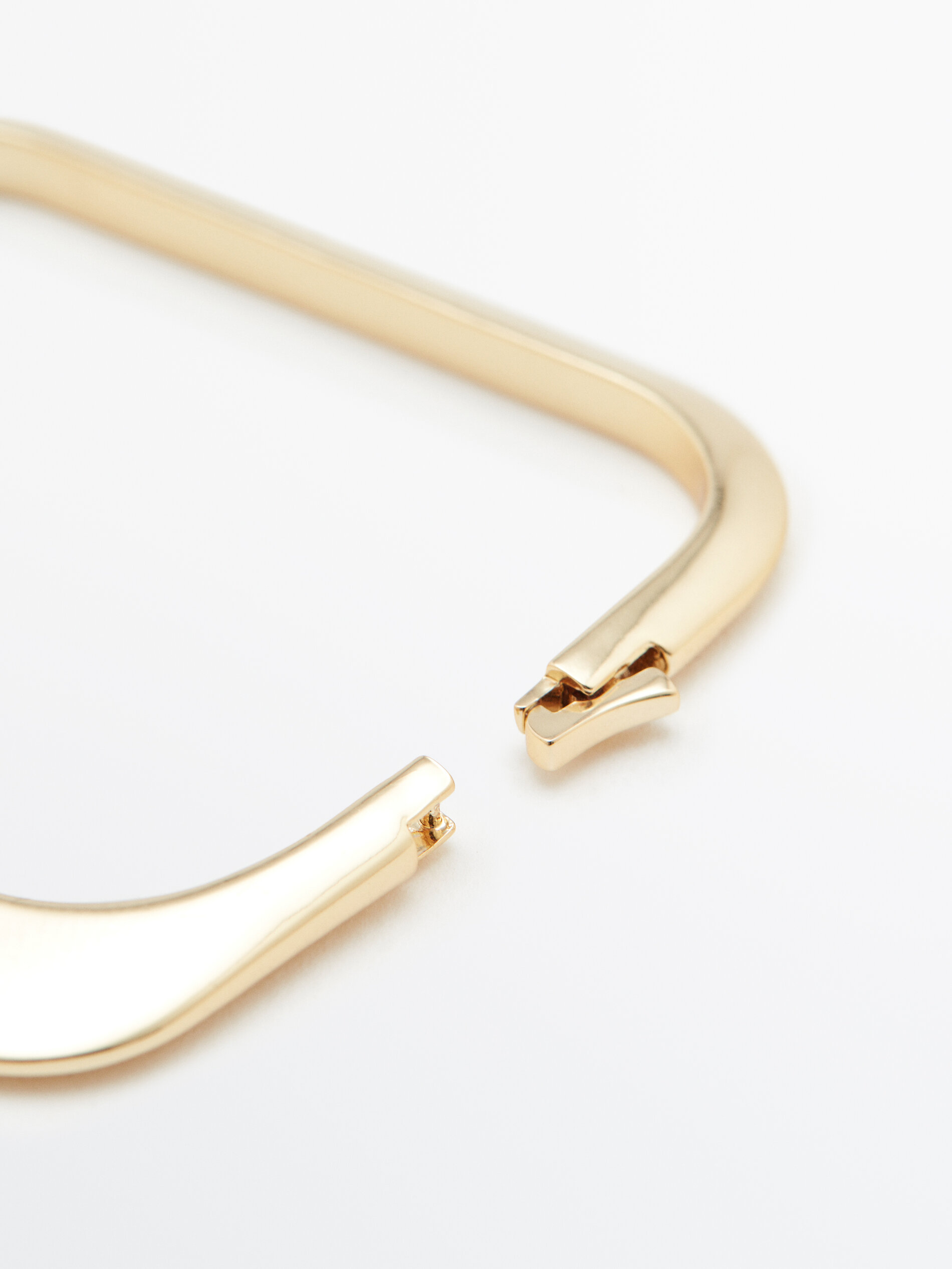 Pulseira quadrada dourada - DORADO