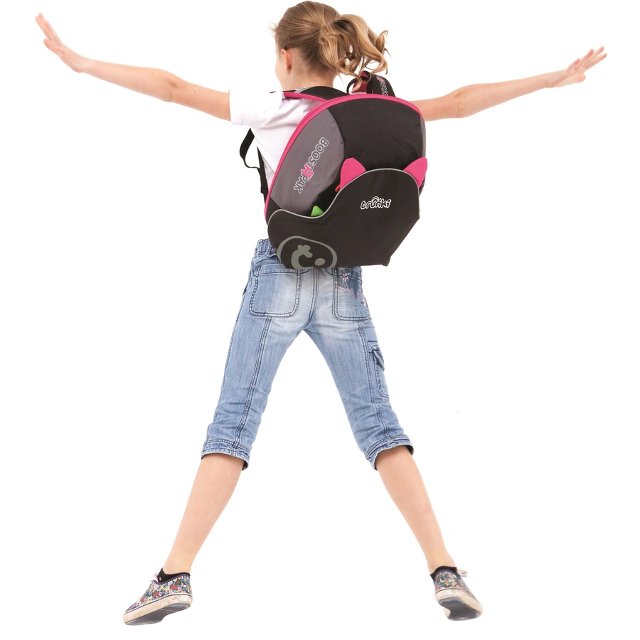 trunki BoostApak Schwarz mit Pink