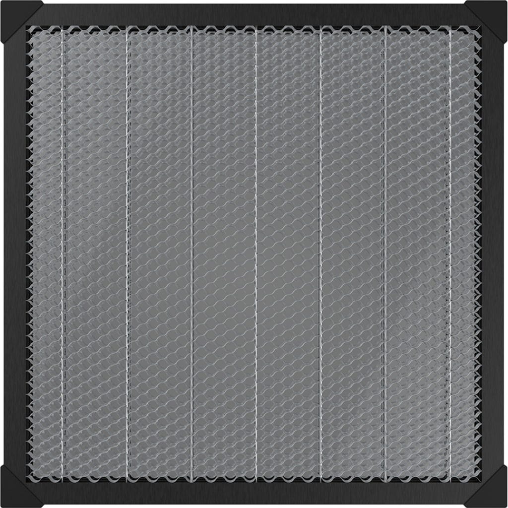 Creality  Honeycomb Laser Plattform, 500 x 500 mm    Für eine bessere Wärmeabfuhr & mehr Arbeitsplatzsicherheit