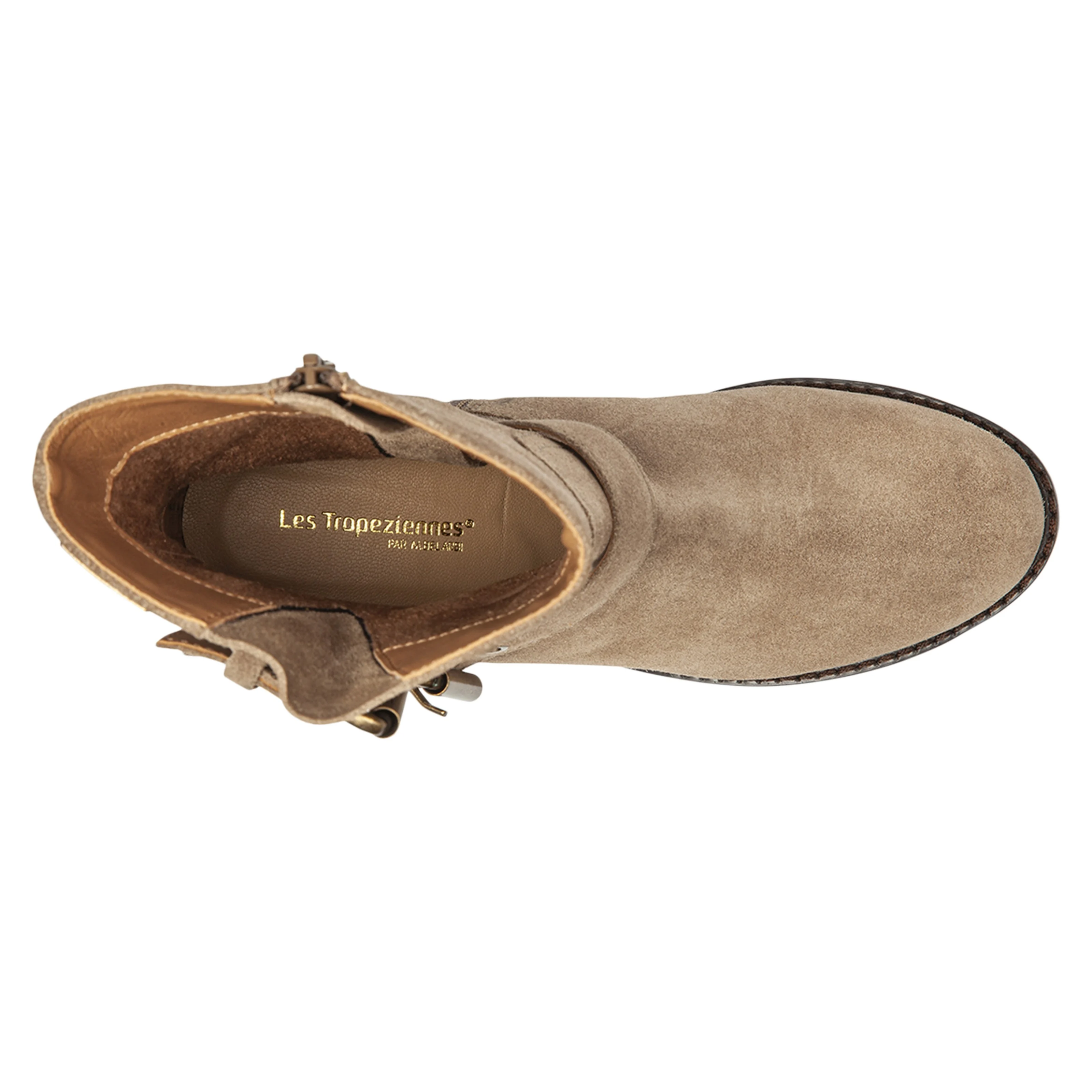 Bottine cuirlynaz | Marron