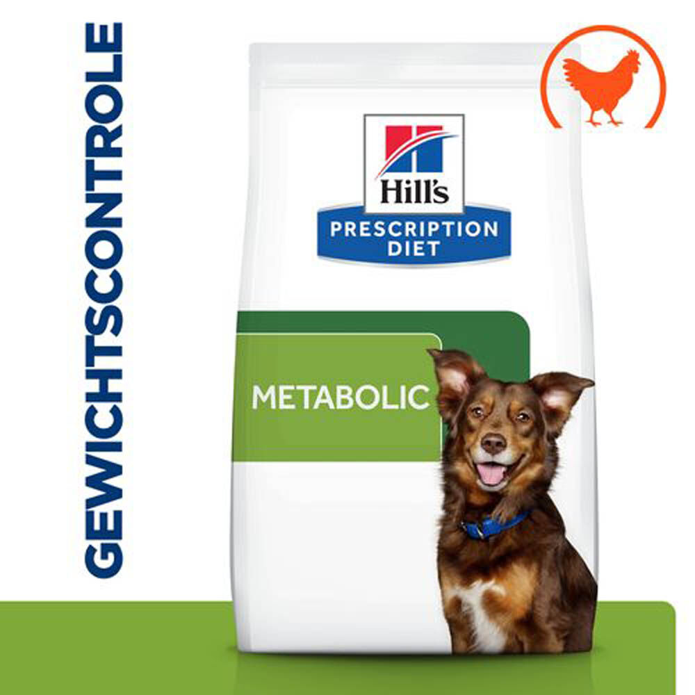 Hill's Prescription Diet Metabolic - Hondenvoer - 12000 Gram - kip