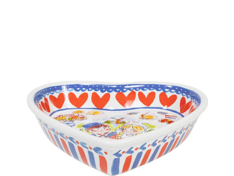 Hartvormige schaal Holland ø22CM