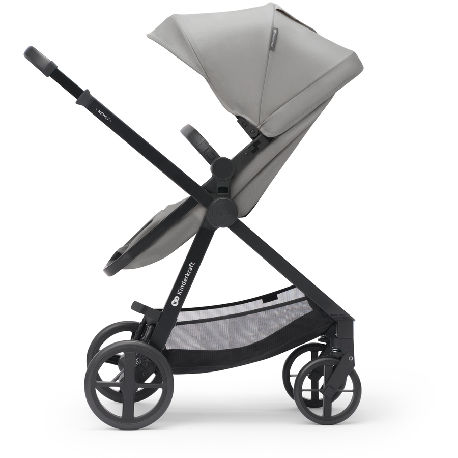 Kinderkraft Kinderwagen Newly 3 in 1 Mink Pro Moonlight Grey