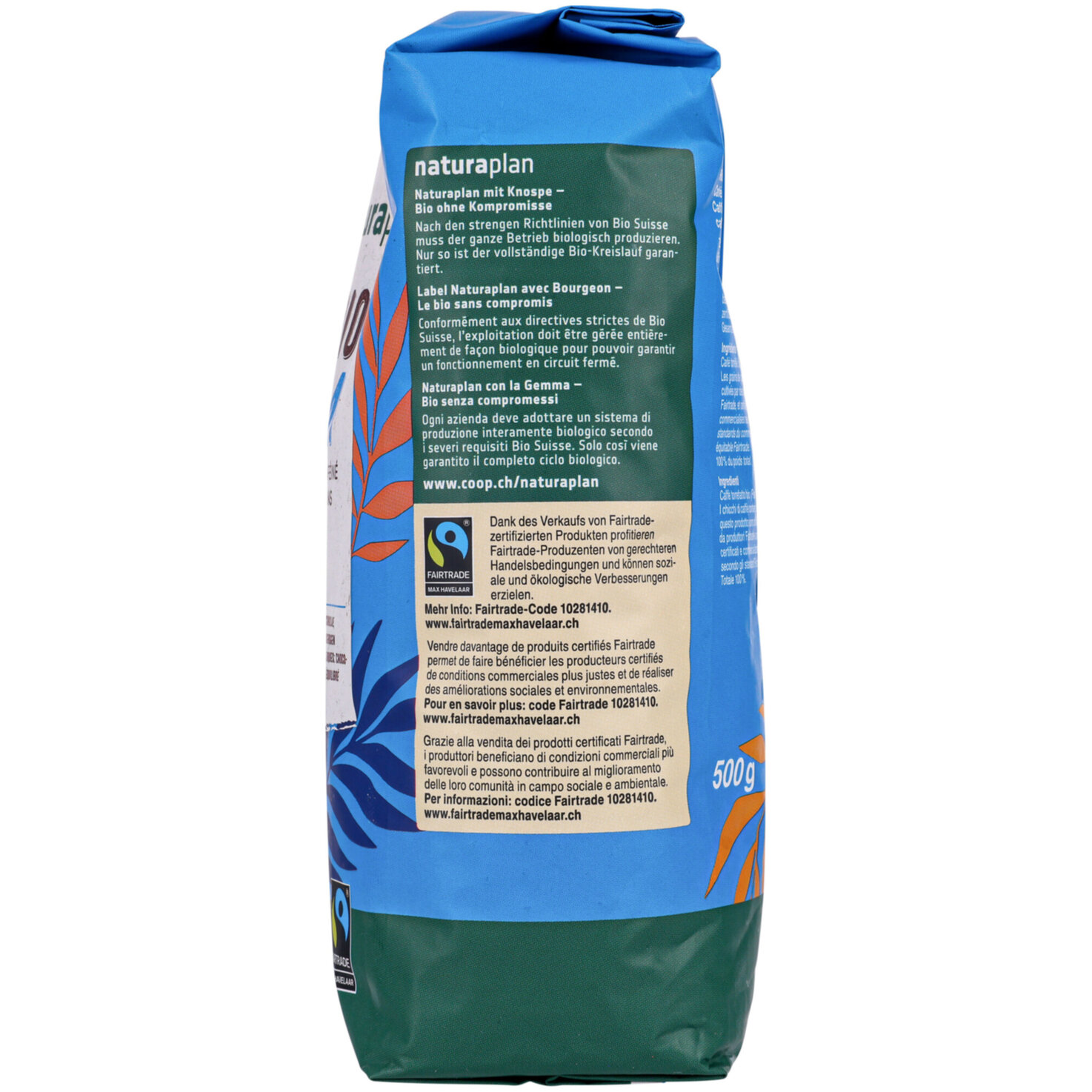 Naturaplan Bio Bohnenkaffee Decaf