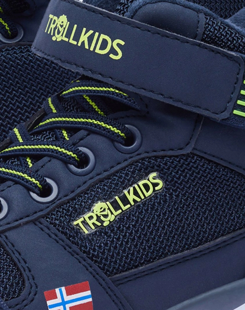 Winter-BoKids STAVANGER in navy/lime