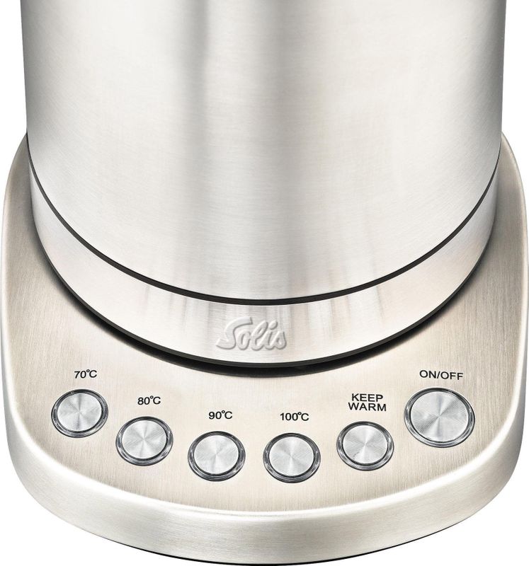 Solis - Vario Temp Kettle - Waterkoker - RVS - 2000 Watt