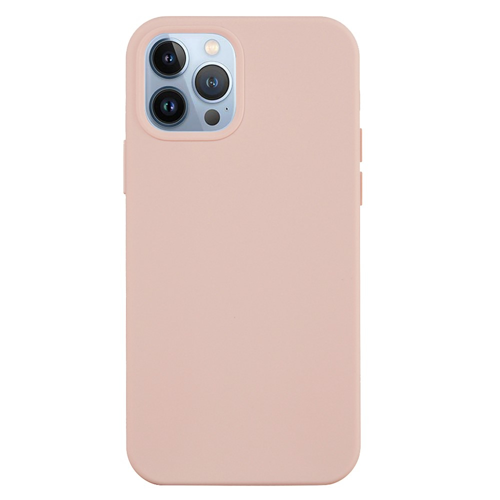 iPhone 15 Pro Silikon Case Hülle - Rosa