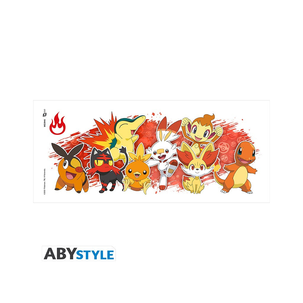 Pokémon - Mug Starters Feu (Blanc)