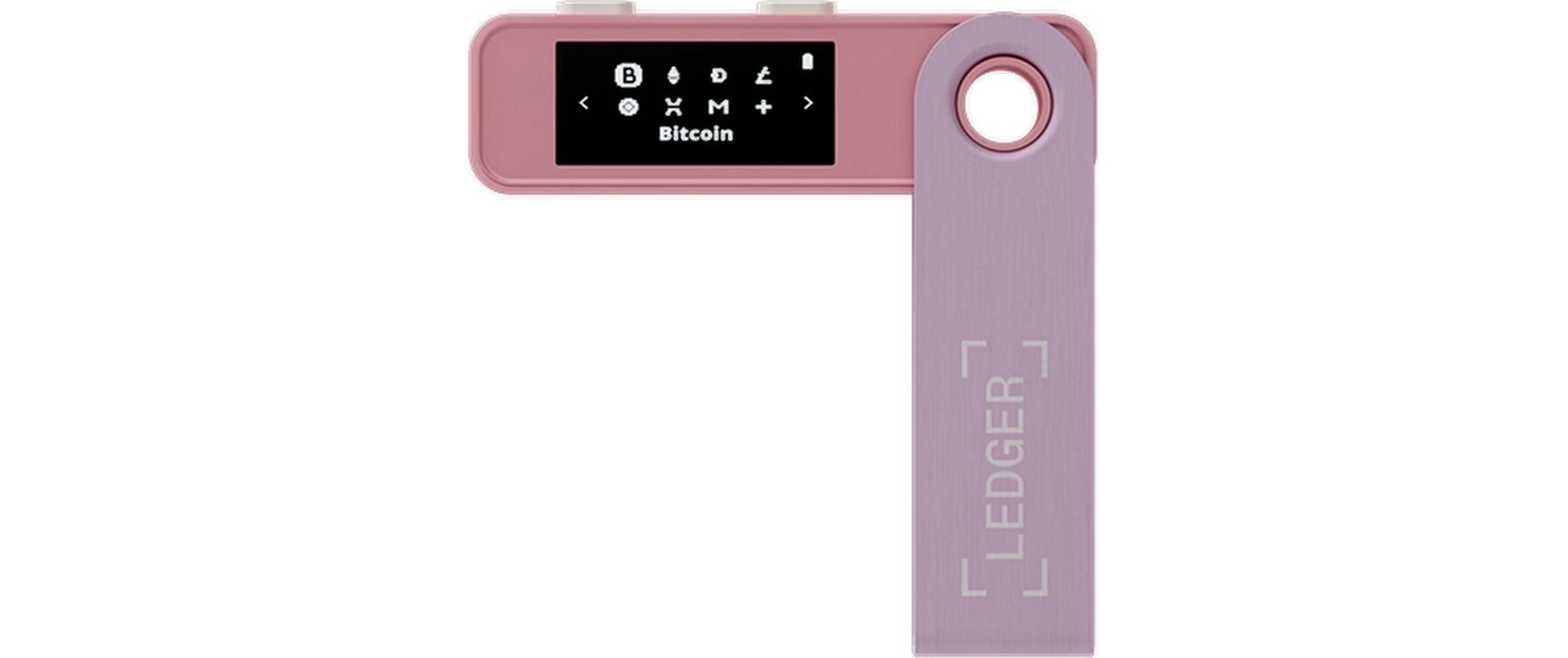 Nano S Plus Pastel PinkCrypto-Hardware-Wallet zum Kaufen, Verwalten und Vermehren digitaler Vermögenswerte
