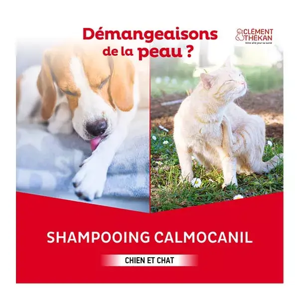 Shampoo anti-coceira Clement Thekan para cães e gatos 200ml