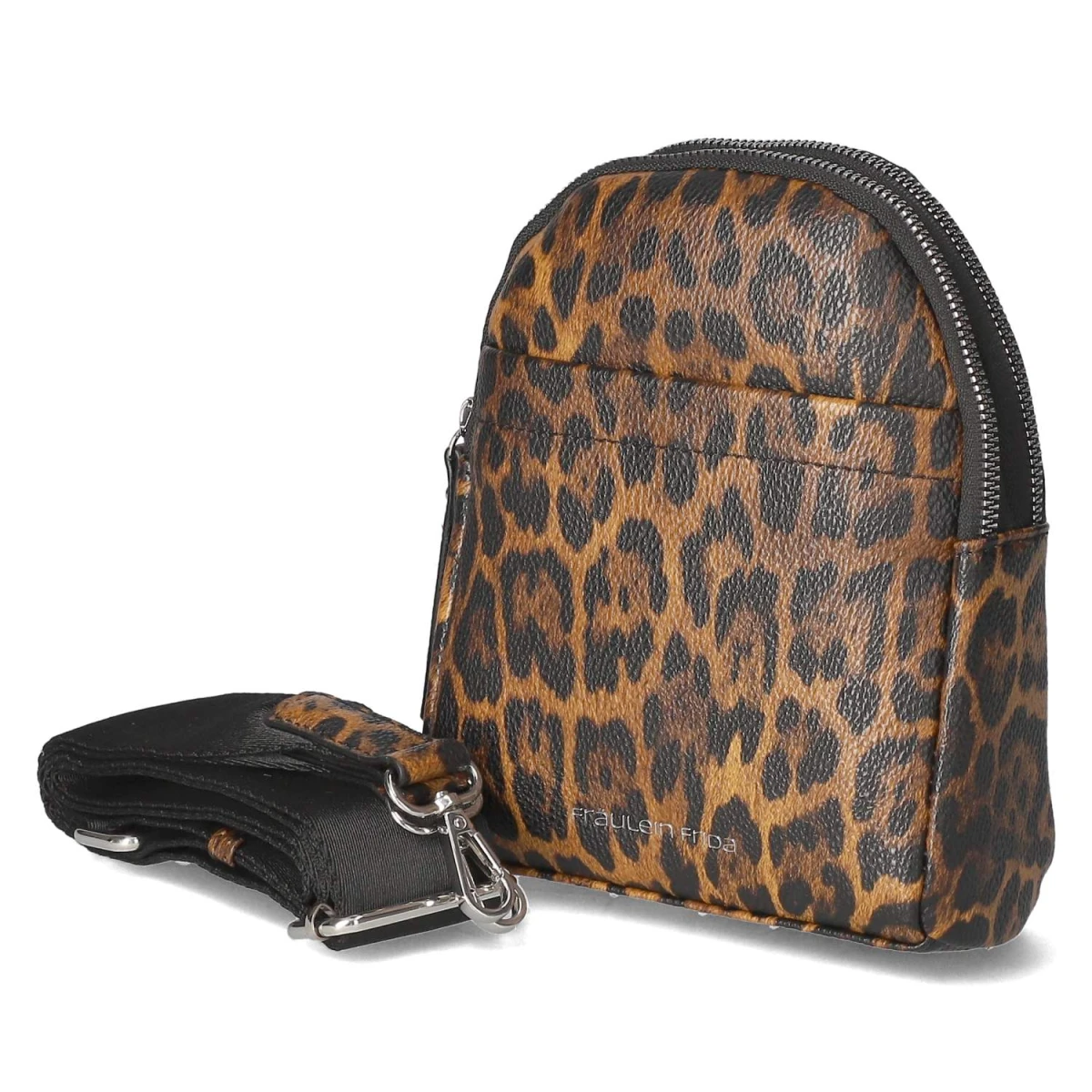 Fräulein FridaShoulder Bag - black/cognac