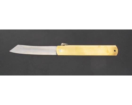 Higonokami - KDB 120 Sandwich - Manche en Laiton