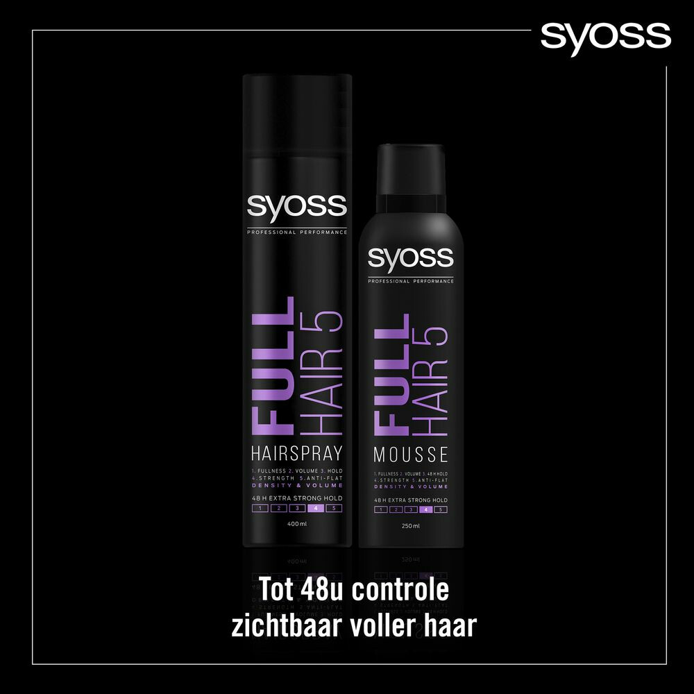 Syoss Full Hair 5 Haarmousse250ml