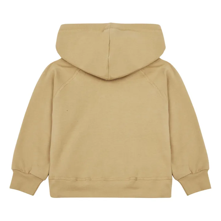 Poudre Organic Sweat Molleton Epais Coton Bio Citron | Camel