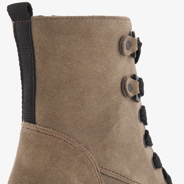 Hush Puppies suede dames veterboots