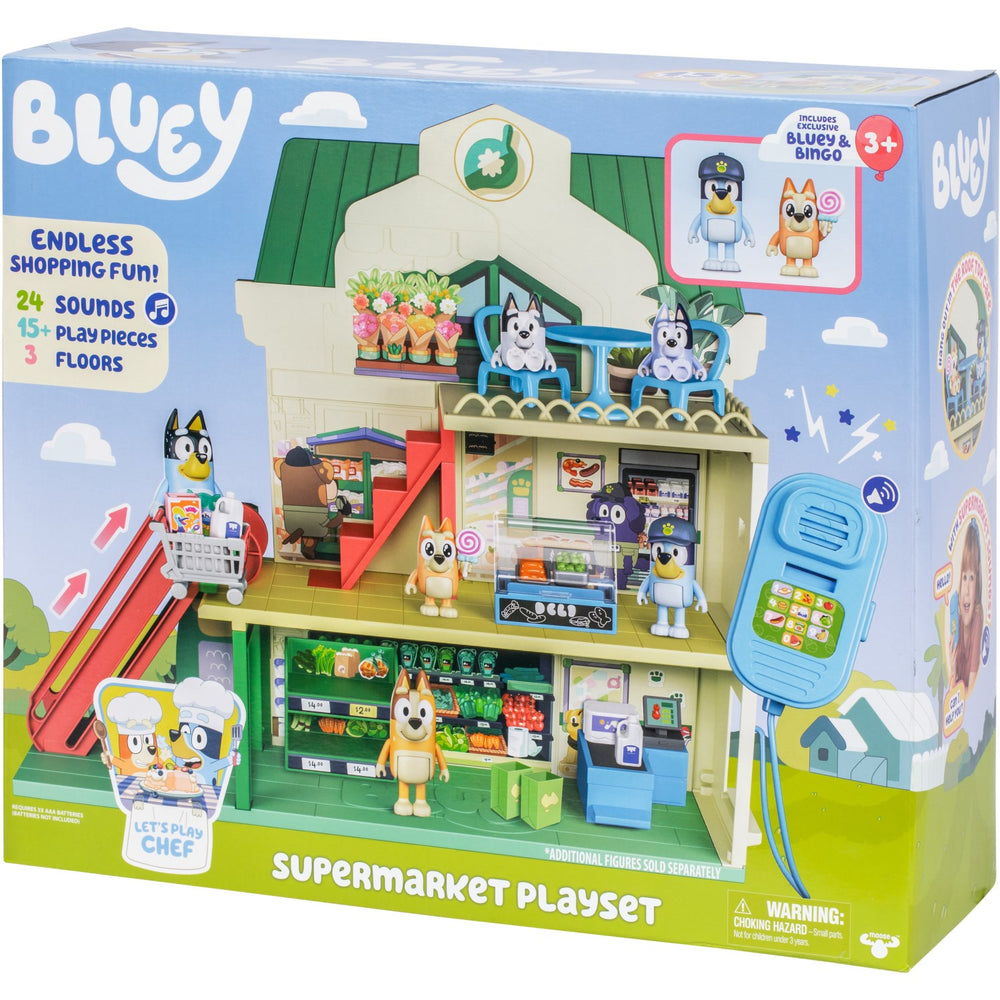 Køb Bluey Supermarked Playset
