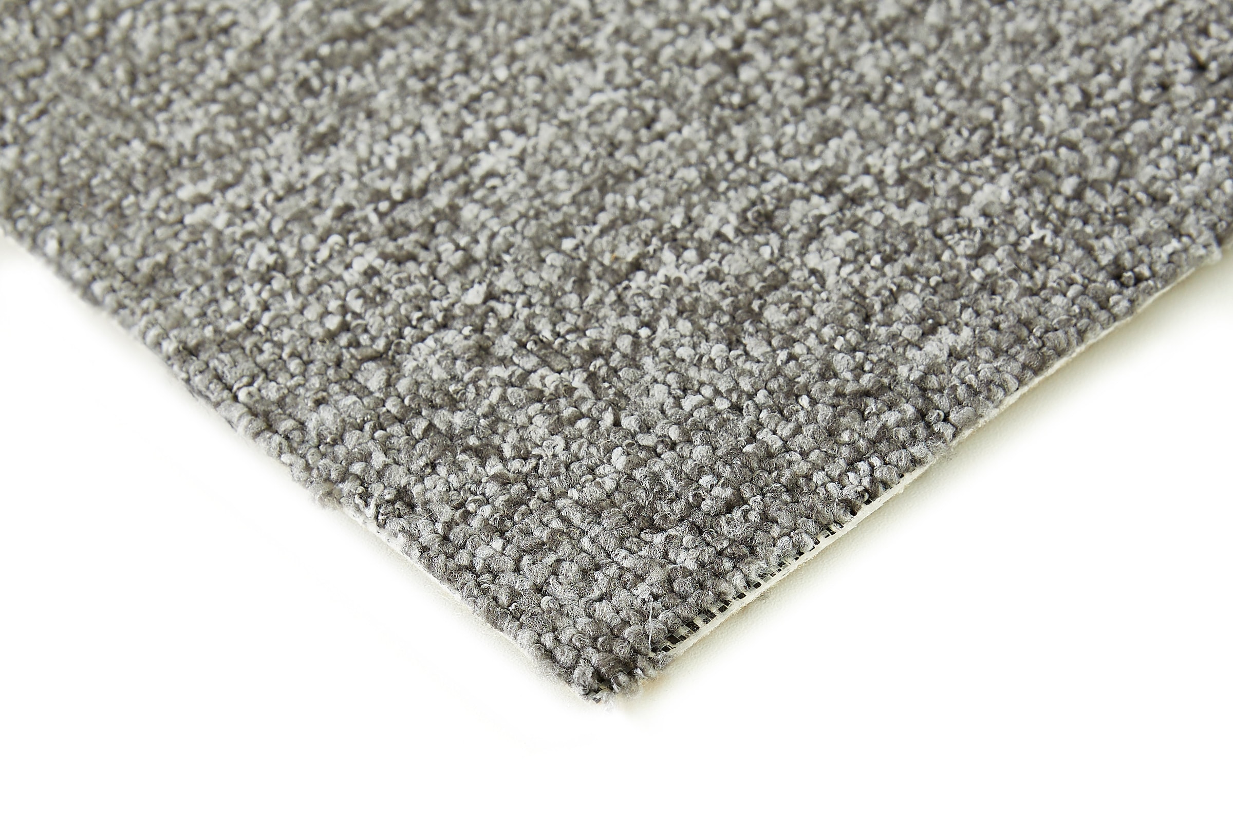 my home Teppichboden »Bruno, Schlinge« rechteckig 4 mm Höhe meliert, Breite 400, robust, rutschsicher, 100% recyceltes Polyester