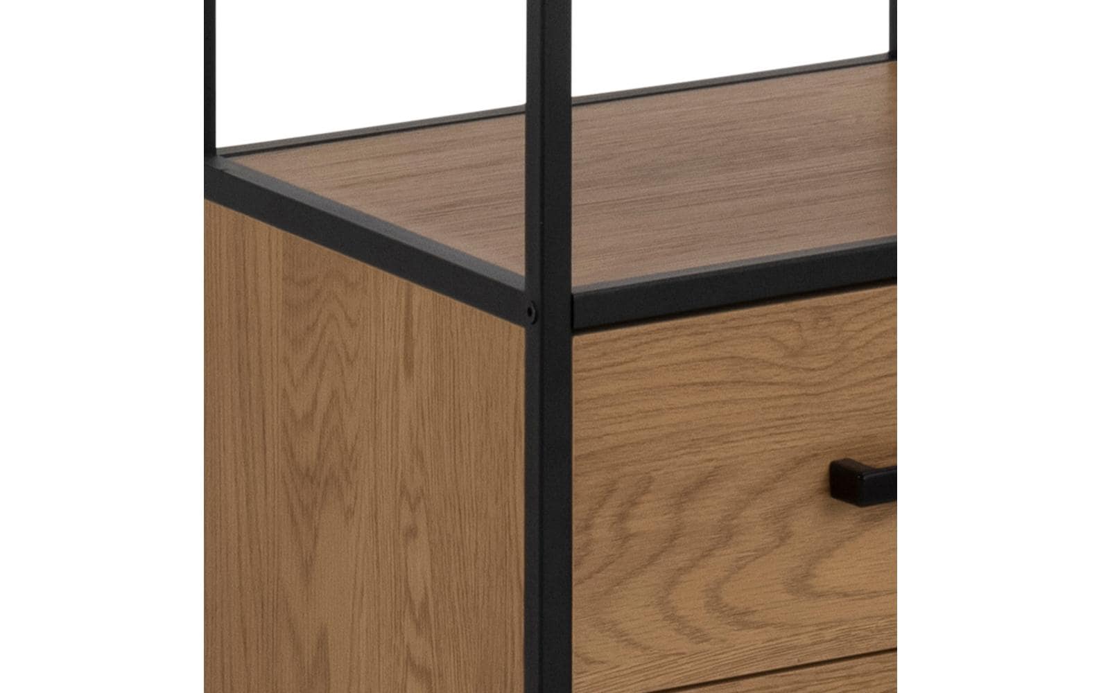 Regal Seaford 42 x 35 x 185 cm, Eiche<br>Bücherregal