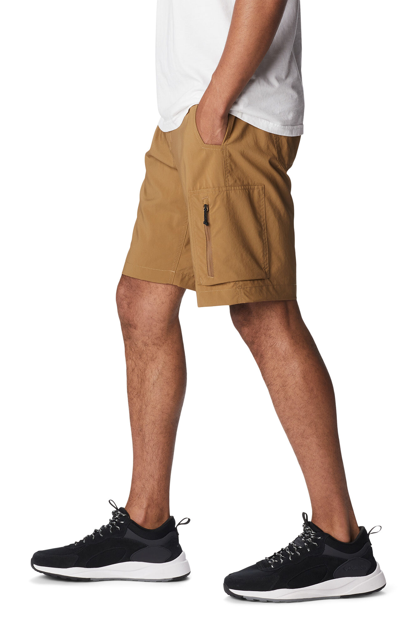 Bermuda Cargo Utilitária Masculina Columbia Silver Ridge™ - Bege