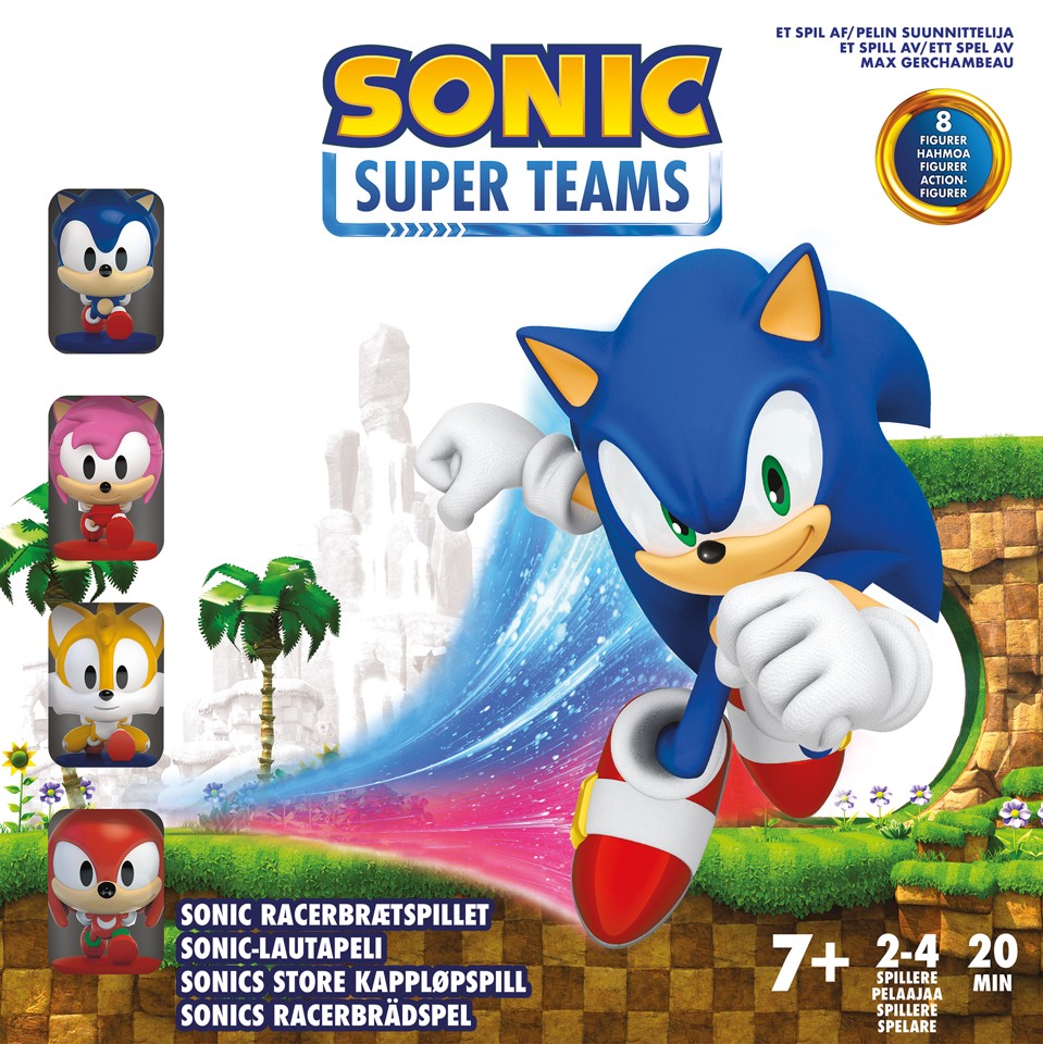 Sonic Racer Boardgame (Nordisk) (SONIC01NOR)