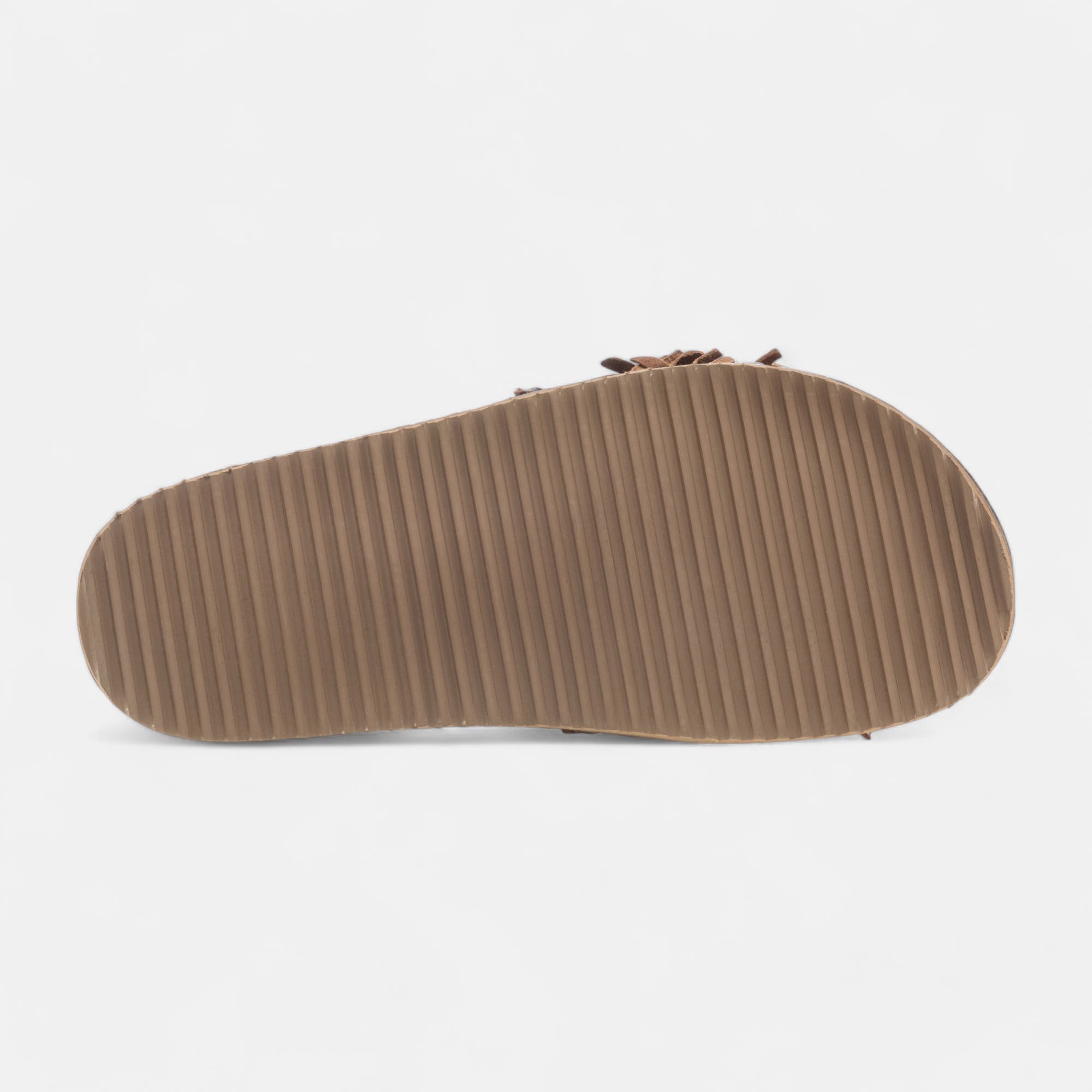 Mules Femme en cuir bronze