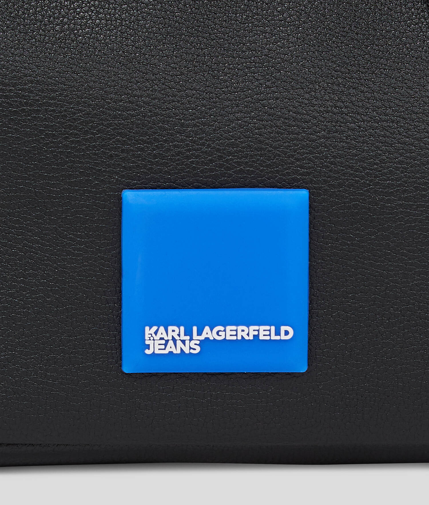 MINI SAC BESACE AVEC LOGO ENCADRÉ KLJ - Noir